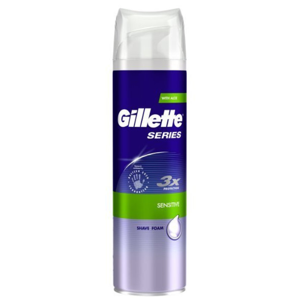 Gillette Series Sensitive Shaving Foam 250ml